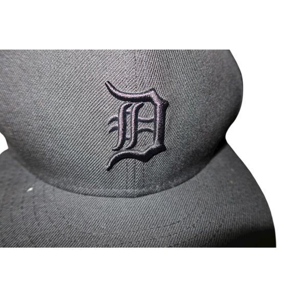 New Era 59Fift Detroit Tigers 7.5 Black Fitted Cap - Picture 6 of 7